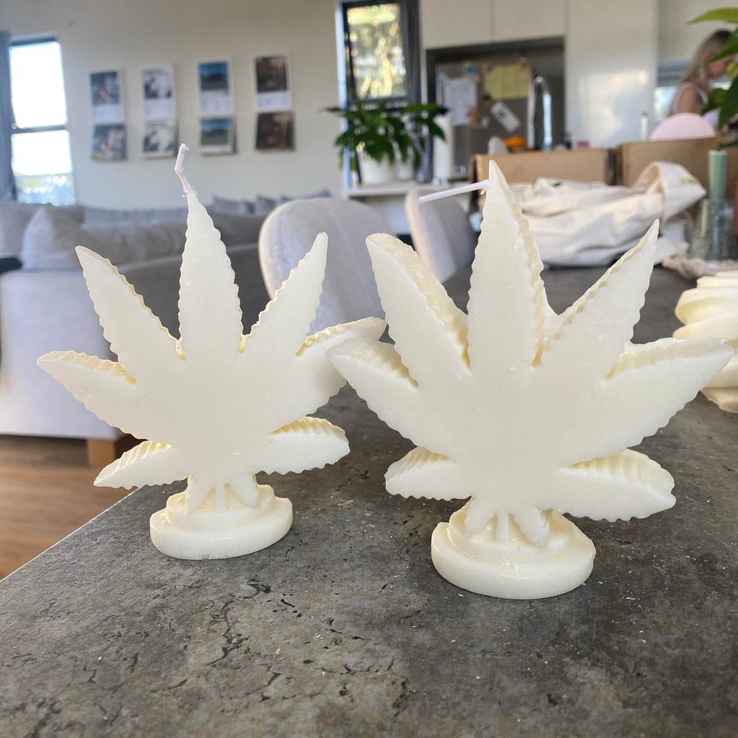 Sale Leaf Candles