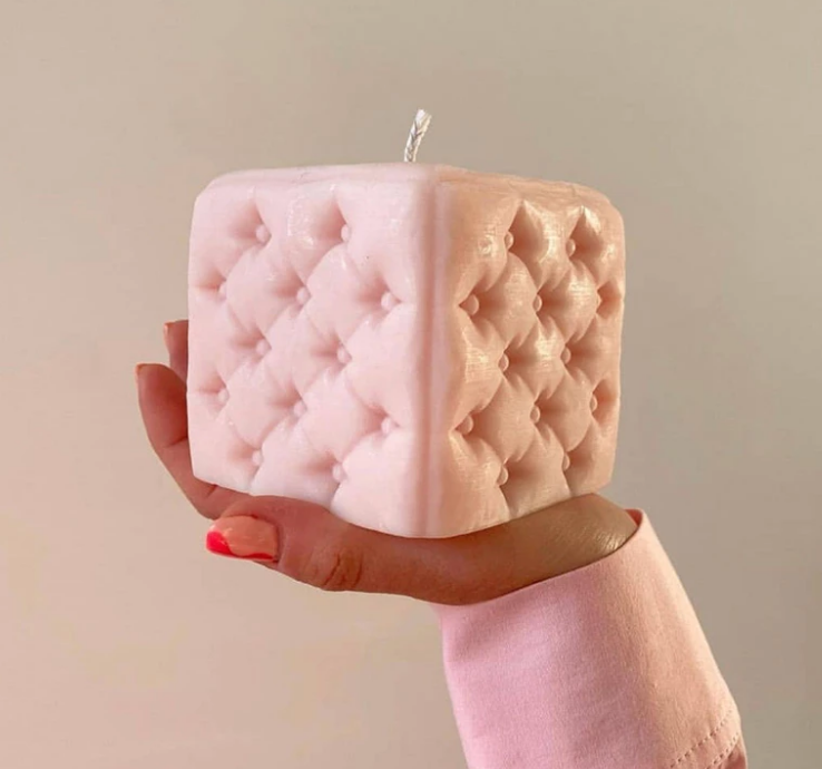 Cushion Cube Candle